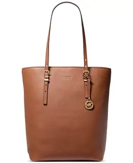 Кожаная сумка-тоут Quinn Large North South Michael Kors, коричневый 21998861 | luggage
