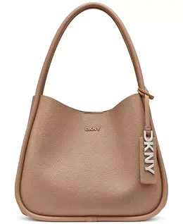 Сумка Capri Large Hobo DKNY, коричневый 21998892 | cappuccino