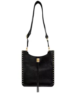 Даррен Маленькая кожаная сумка-мешок Rebecca Minkoff, черный 17120007 | black