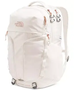 Женский рюкзак Surge Luxe с металлизированными деталями The North Face, белый 18935698 | gardenia white