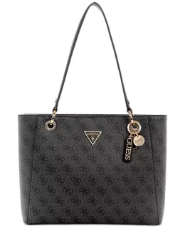 Noelle 4-G Logo Basique Двухсекционная сумка-тоут Guess, черный 15476692 | coal logo