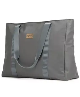 Нейлоновая дорожная сумка-тоут Weekender Bag Badgley Mischka, серый 11806273 | grey