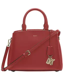 Сумка Paige Medium Satchel With Convertible Strap DKNY, красный 5870255 | bright red