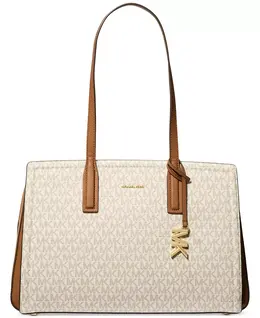 Средняя сумка Laila Michael Kors, белый 20673736 | vanilla/acorn