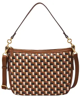 Сумка через плечо Jolie из кожи Fossil, мультиколор 20664193 | neutral woven