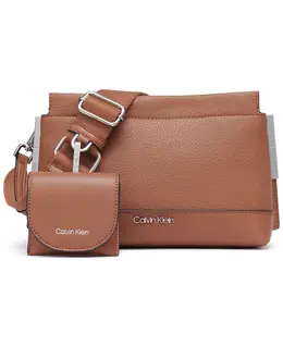 Бьянка регулируемая сумка через плечо Calvin Klein, коричневый 19341987 | caramel