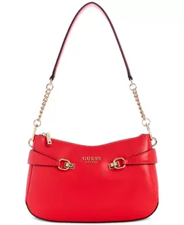 Сумка через плечо Lorelei Top-Zip Small Guess, оранжевый 21450545 | coral red