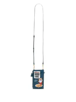 Anya Hindmarch graphic-print pocket phone bag 30852266