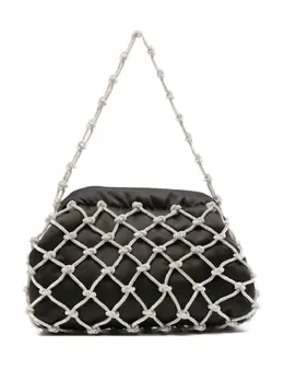 Rosantica crystal-embellished satin clutch 31355676
