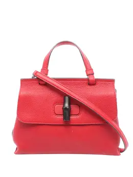 Gucci 2000-2015 Small Leather Bamboo Daily satchel 31567497