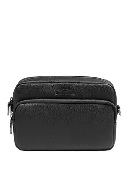Кожаный клатч с двойной молнией Lancel, черный 31525714 | черный