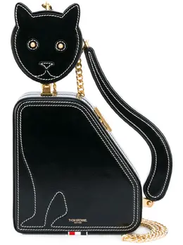 Thom Browne CAT ICON CALFSKIN CLUTCH BAG 12315257