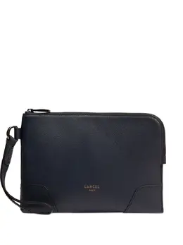 Lancel zip-fastening leather clutch 31522795