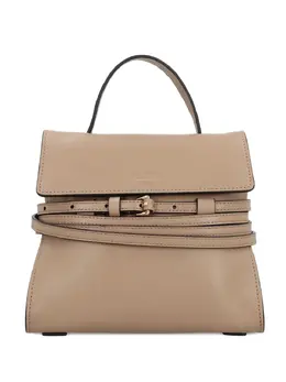 Мини-сумка из кожи Knot Me Moschino, нейтральный 31475136 | нейтральные цвета