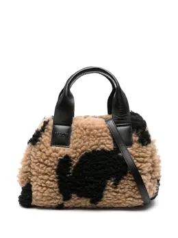 MSGM medium faux-fur tote bag 31222410