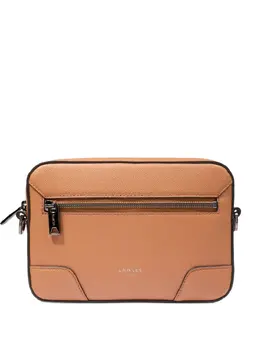 Lancel leather messenger bag 31525738