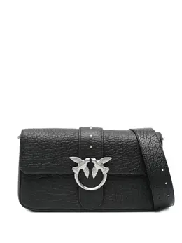 Pinko textured-leather shoulder bag 31388228