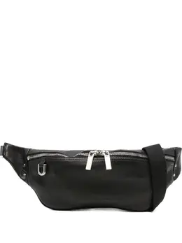 Rick Owens leather zip-fastening belt bag 31361780