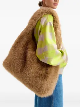 Essentiel Antwerp medium faux-fur shoulder bag 31268495
