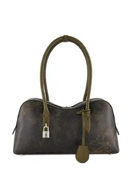 Stella McCartney Ryder Trompe O'Loeil-print top handles tote bag 29607212