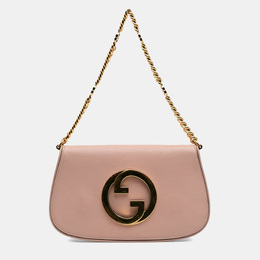 Gucci Pink Calfskin Blondie Chain Satchel 1193019