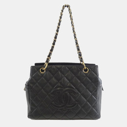 Chanel Timeless CC Black Leather Shoulder Bag 1192440