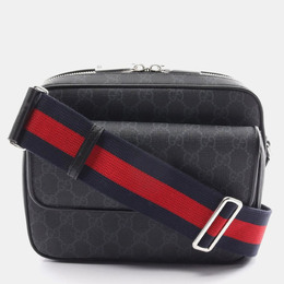 Gucci GG Supreme Small Canvas Leather Crossbody Bag 1192441