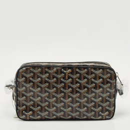 Goyard Black Goyardine Coated Canvas and Leather Cap Vert PM Crossbody Bag 1190858