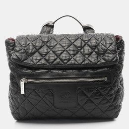 Chanel Coco Cocoon Black Leather Backpack 1192103