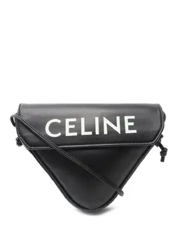 Celine 2018-2025 Smooth Calfskin Logo Triangle crossbody bag 31576029
