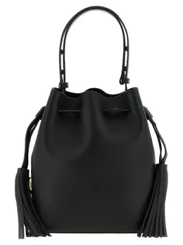 Valentino Garavani-Valentino Garavani Vlogo Signature Shoulder Bag Borse A Spalla E Tracolla Nero-Donna 52327258653012