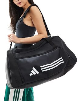 Сумка Adidas Training среднего размера в черном и белом цвете Adidas performance 138342199 | black