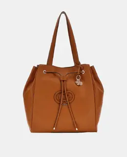 Сумка через плечо тоут с магнитной застежкой Guess, коричневый a55366481 | marrón