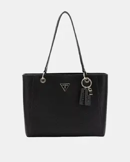 Сумка через плечо с молнией и двойной ручкой Guess, черный a55366739 | negro