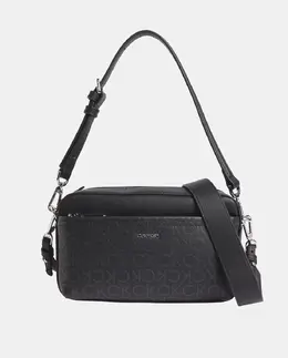 Сумка через плечо с монограммой Calvin Klein, черный a54802795 | negro