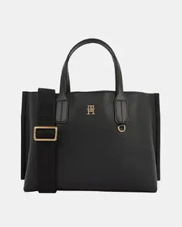 Мини-сумка тоут черного цвета Tommy Hilfiger, черный a54783143 | negro
