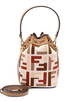 Fendi Mon Tresor Mini Embroidered Bucket Bag 8bs093aydff1tvk