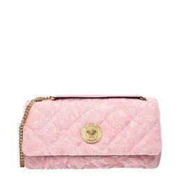 Versace Pink Fabric Shoulder Bags ve15246038761737bt