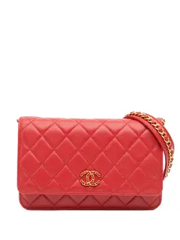 Chanel 2019 Quilted Lambskin 19 Wallet on Chain crossbody bag 31597416