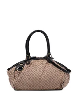 Gucci 2016-2025 Diamante Canvas Sukey satchel 31596601