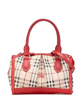Burberry 2000-2017 Haymarket Check Coated Canvas satchel 31589434