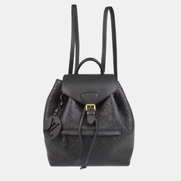 Louis Vuitton Montsouris PM Black Monogram Empreinte Backpack 1193961