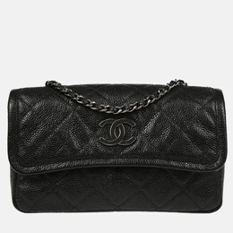 Chanel Shoulder Bag Black Calfskin Shoulder Bag 1193853