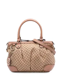 Gucci 2016-2025 Diamante Canvas Sukey satchel 31596451