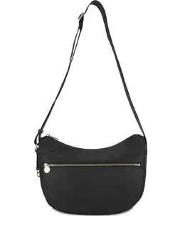Borbonese crescent-shape zip shoulder bag 30758462