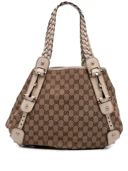 Gucci 2016-2025 Small GG Canvas Horsebit Pelham shoulder bag 31596426