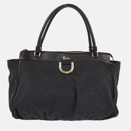 Gucci Black Abbey GG Tote Bag 1193784