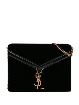 Saint Laurent 2019 Velvet Monogram Cassandra Clasp Bag crossbody bag 31597436
