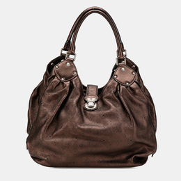 Louis Vuitton Brown Monogram Mahina XL Bag 1193242
