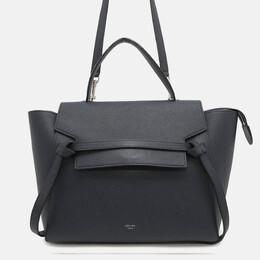 Celine Belt Bag Navy Leather Size Mini 1193136